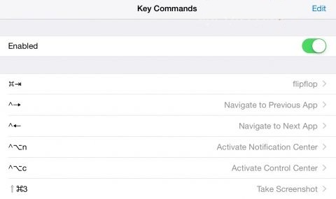 KeyCommands IOS8ü̿ݼԶ v1.0 debʽ