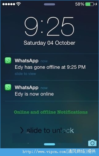 OnlineNotify IOS8Whatsappû״̬鿴 v1.1-1 debʽ