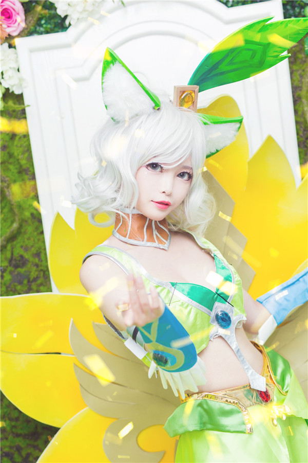 王者荣耀妲己热情桑巴cosplay少女图集多图