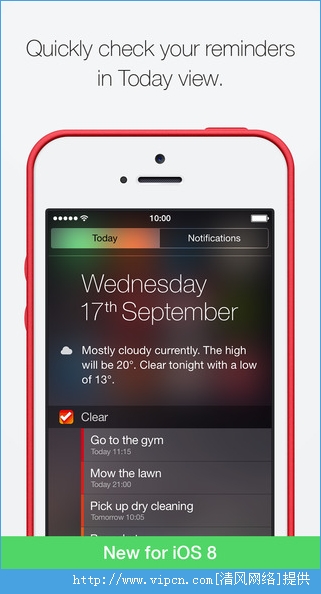 Clearʹ嵥IOS8.0 V1.0.0