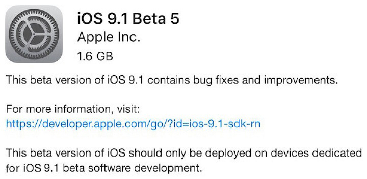 iOS9.1beta5 רΪiphone6s[ͼ]