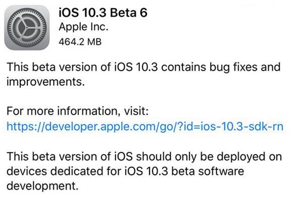 iOS10.3Beta6ļصַǶ٣iOS10.3Beta6ٷ̼صַ[ͼ]