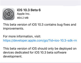 iOS10.3Beta6ʲôiOS10.3Beta6ݴȫ[ͼ]