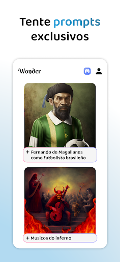 Wonder AI Art Generator mod apk premium desbloqueado última versão图片1