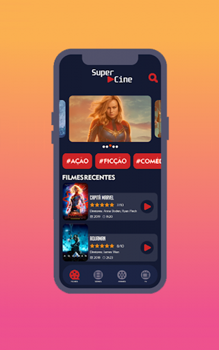 SuperCine.TV mod apk premium desbloqueado última versão  1.0.0 screenshot 2