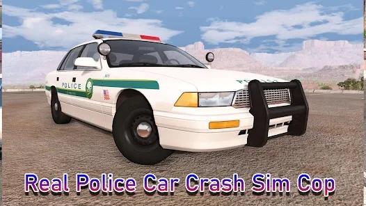 Real Police Car Crash Sim Cop Baixar apk para Android  0.1.4 screenshot 2