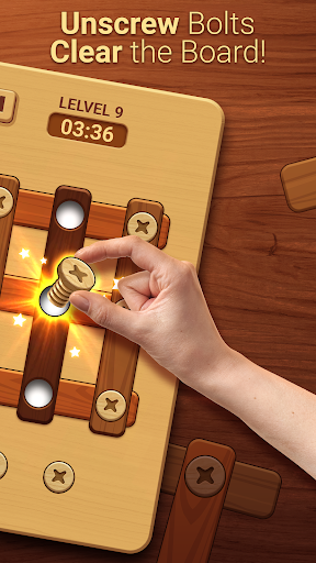 Woodle Wood Screw Puzzle mod apk dinheiro ilimitado  0.08 screenshot 3