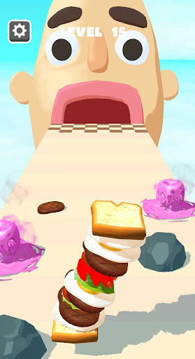 Sandwich Runner mod apk dinheiro ilimitado última versão  0.3.34 screenshot 3