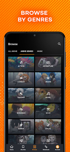 Crunchyroll mod apk premium desbloqueado 2024 última versão图片1