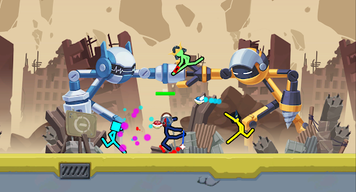 Supreme Duelist Stickman mod apk dinheiro ilimitado e nível máximo 2024  3.5.4 screenshot 3