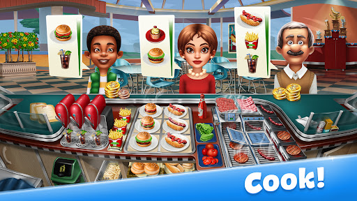 Cooking Fever mod apk 21.0.0 tudo desbloqueado offline  21.0.0 screenshot 3