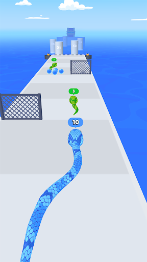 Snake Run Race mod apk dinheiro e gemas ilimitados última versão 2024  1.30.2 screenshot 1