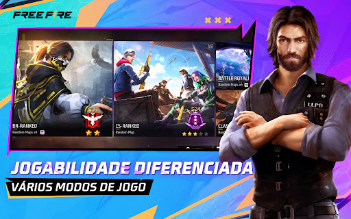 Free Fire 1.104.1 dinheiro infinito e diamante infinito  v1.104.1 screenshot 2