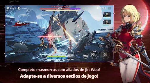 Solo Leveling Arise mod menu apk dinheiro e gemas ilimitados  1.0.24 screenshot 3