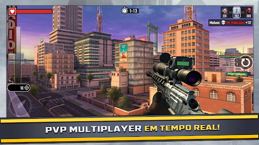 Pure Sniper mod apk dinheiro ilimitado e ouro última versão 2024  500234 screenshot 2