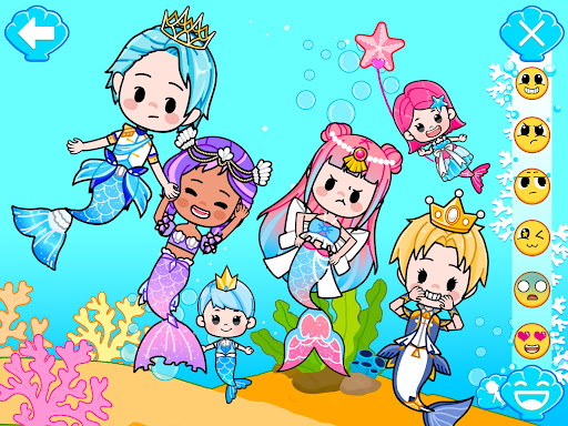 Mermaid Games Princess Salon mod apk desbloqueado tudo  1.1 screenshot 1