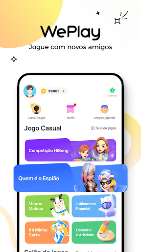 WePlay Jogos & Chat mod apk 4.1.6.1 moedas ilimitadas  4.1.6.1 screenshot 2