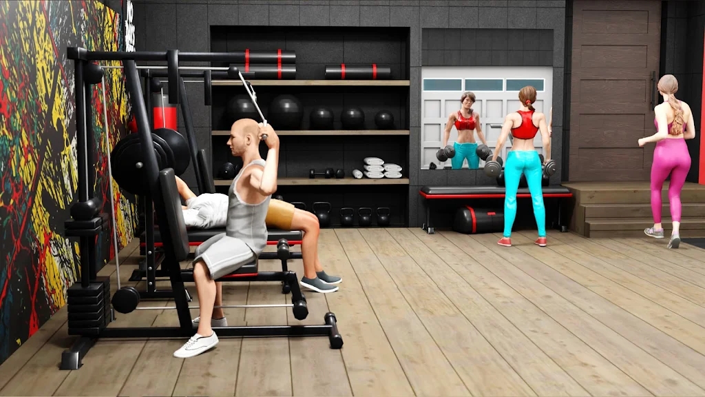 Body Building Tycoon 3D mod apk 1.02 tudo ilimitado  1.02 screenshot 3