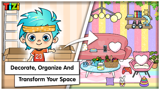 Tizi Town Room Design Games mod apk unlocked everything  2.1.1 screenshot 3