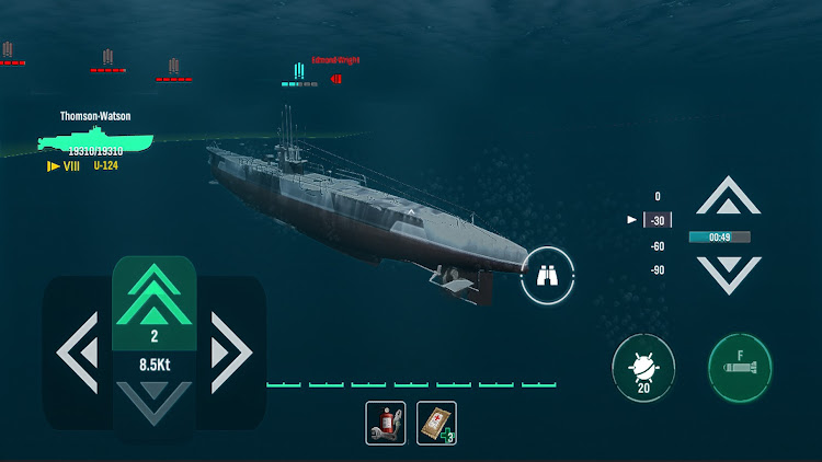 warship world war mod apk (unlimited money and gold)图片1