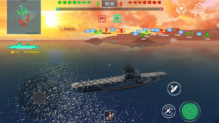 warship world war mod apk (unlimited money and gold)  3.15.0 screenshot 3