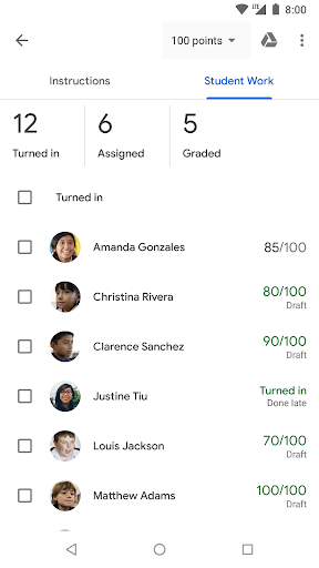 Google Classroom mod apk auto submit perfect score图片2