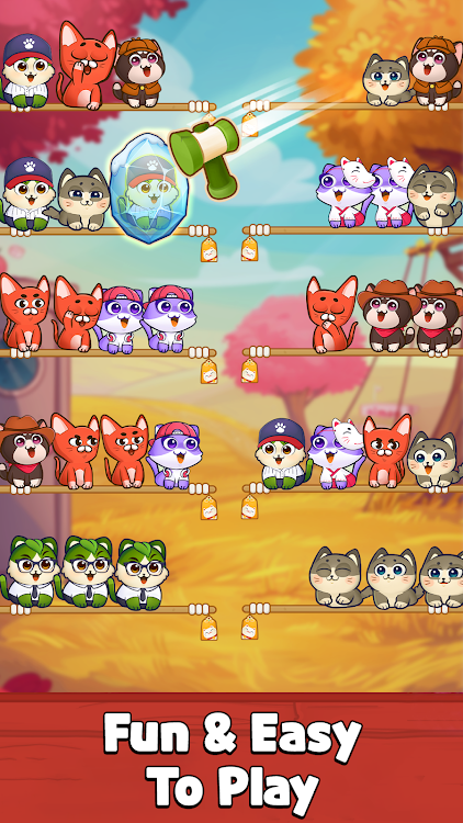 Cat Sort Puzzle Cute Pet Game mod apk verso mais recente  2.3.2 screenshot 1