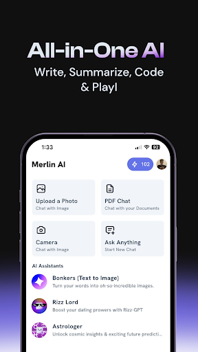 Merlin Chat with AI & GPT-4 mod apk premium unlocked  3.20.1 screenshot 2