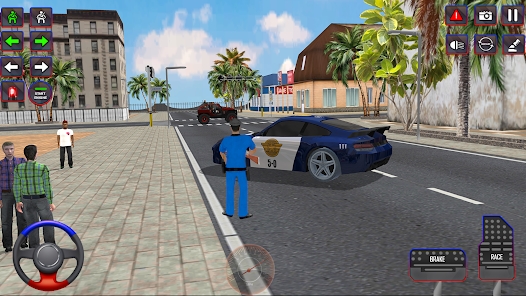 Police Car Cop Simulator 2024 apk Download for Android  v0.4 screenshot 3