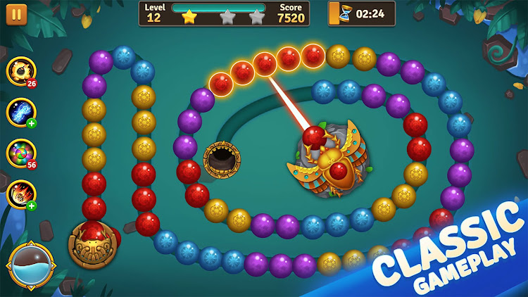 Baixar Jungle Marble Blast apk para Android图片1