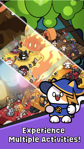 Cat Mine Galaxy Adventure mod apk ilimitado tudo  1.3.8 screenshot 2