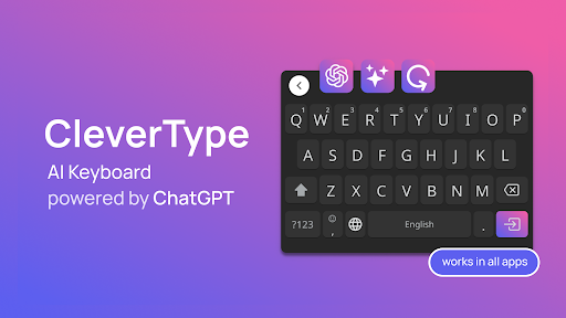 CleverType AI Keyboard mod apk desbloqueado tudo图片1