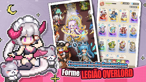 Pixel Overlord 4096 Sorteios mod apk dinheiro e gemas ilimitados última versão  1.6 screenshot 3