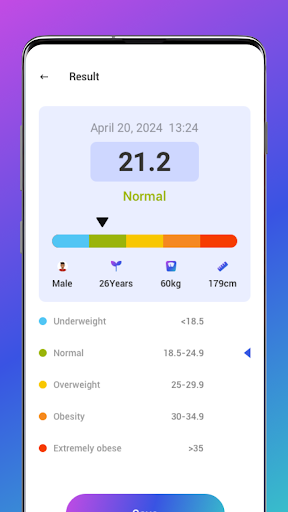 BMI Pad apk para android  1.0.1 screenshot 3