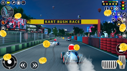 Bitcoin Kart Dash Blitz Baixar aplicativo para Android  1.0.1 screenshot 1