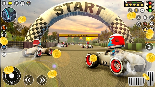 Bitcoin Kart Dash Blitz Baixar aplicativo para Android  1.0.1 screenshot 3