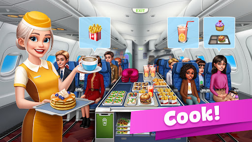 Airplane Chefs mod apk 9.2.0 dinheiro e diamante ilimitado图片1