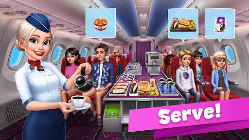 Airplane Chefs mod apk 9.2.0 dinheiro e diamante ilimitado  9.2.0 screenshot 2