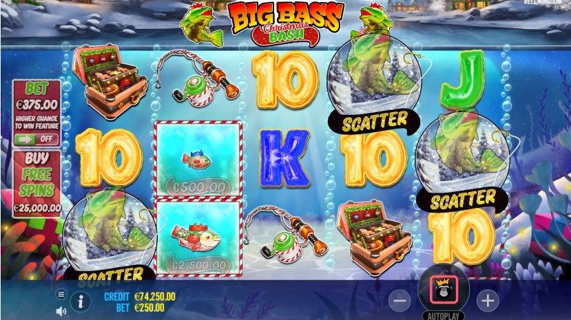 Big Bass Christmas Bash slot apk para android  1.0.0 screenshot 2