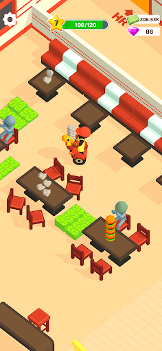 Burger Please mod apk 5.0.0 inheiro e gemas ilimitados última versão  5.0.0 screenshot 3