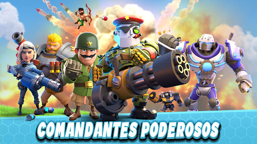 Rebel Bots Epic War Estratégia mod apk tudo ilimitado última versão图片1