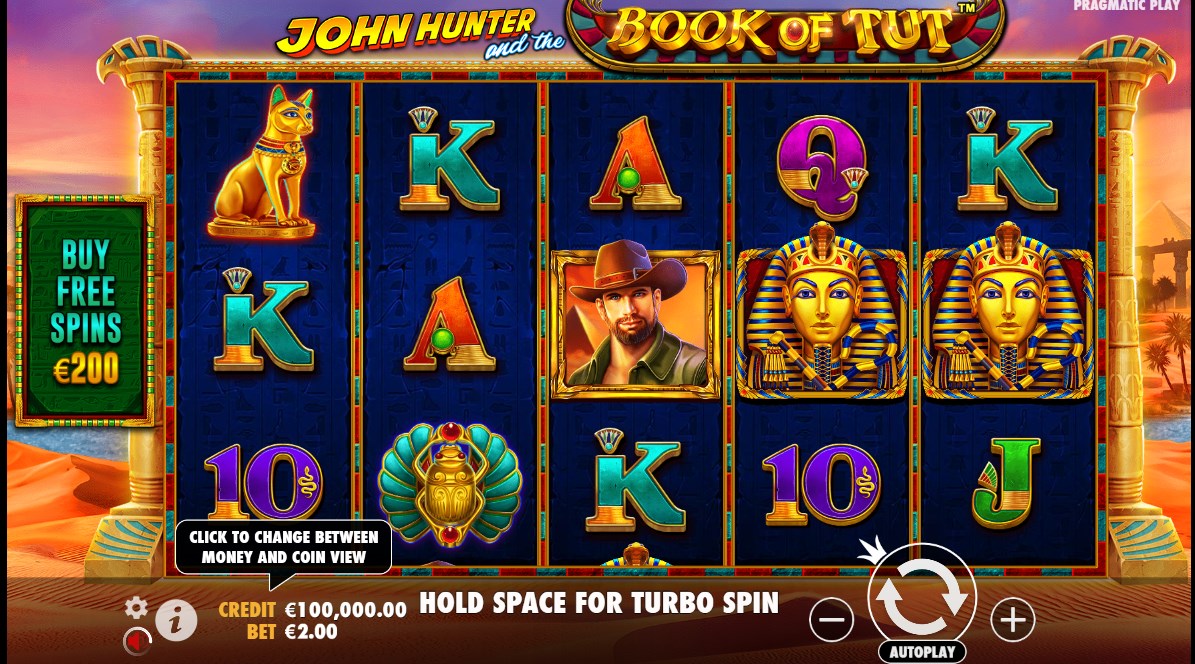 John Hunter and the Book of Tut Megaways apk para android  1.0.0 screenshot 1