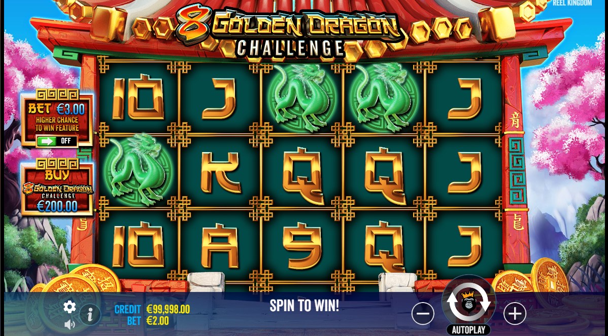 8 Golden Dragon Challenge slot apk para android  1.0 screenshot 2