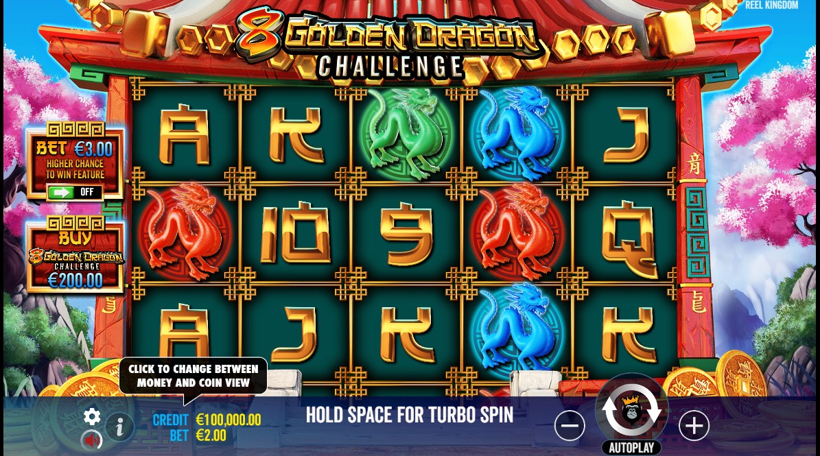 8 Golden Dragon Challenge slot apk para android图片1