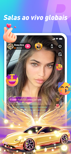 Rosa Live mod apk moedas ilimitadas compra grátis  1.0.5 screenshot 1