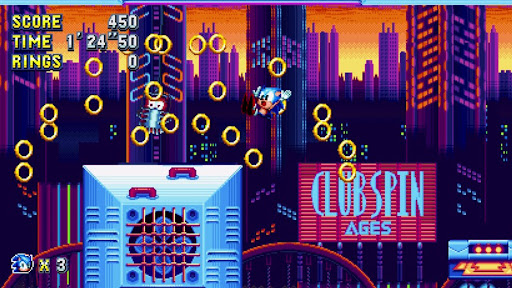 Sonic Mania Plus NETFLIX mod apk tudo ilimitado  v4.0.1 screenshot 2