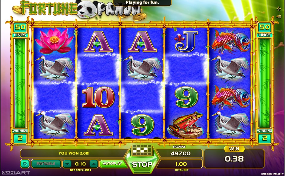 Panda＇s Fortune slot apk para android图片1