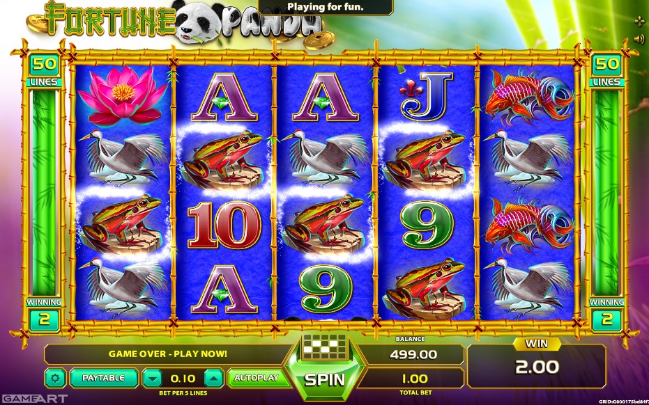 Panda＇s Fortune slot apk para android图片2