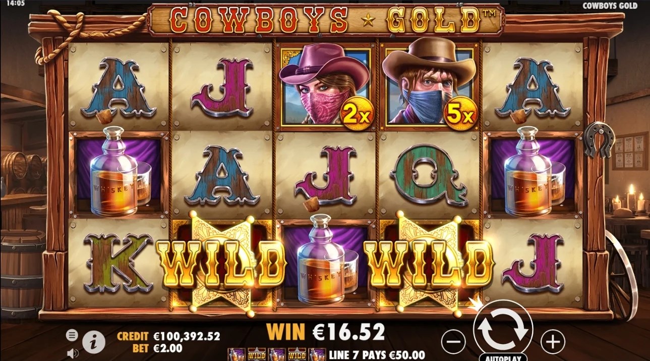 Cowboys Gold slot apk para android图片1