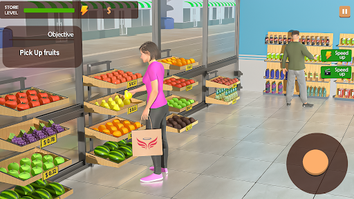 Jogo Simulador de Supermercado dinheiro infinito mod apk  1.0.4 screenshot 3